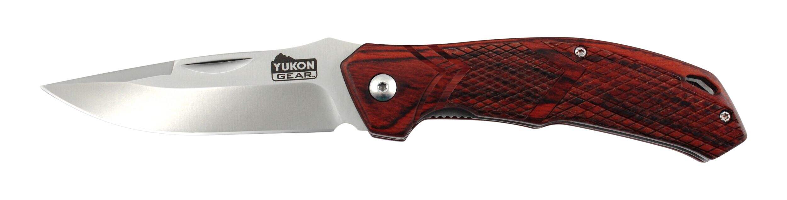 Couteau de poche pliant à pointe tombante Yukon Gear Overhead_Flat