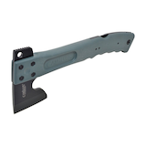 Hachette 3-en-1 Camillus CAMTRAX avec gaine, titane acier inoxydable, 30 cm (12 po) Gris Front_Angled_Left