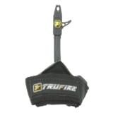 Tru Fire Patriot Wrist StraP Bow Release, Black Front_Flat