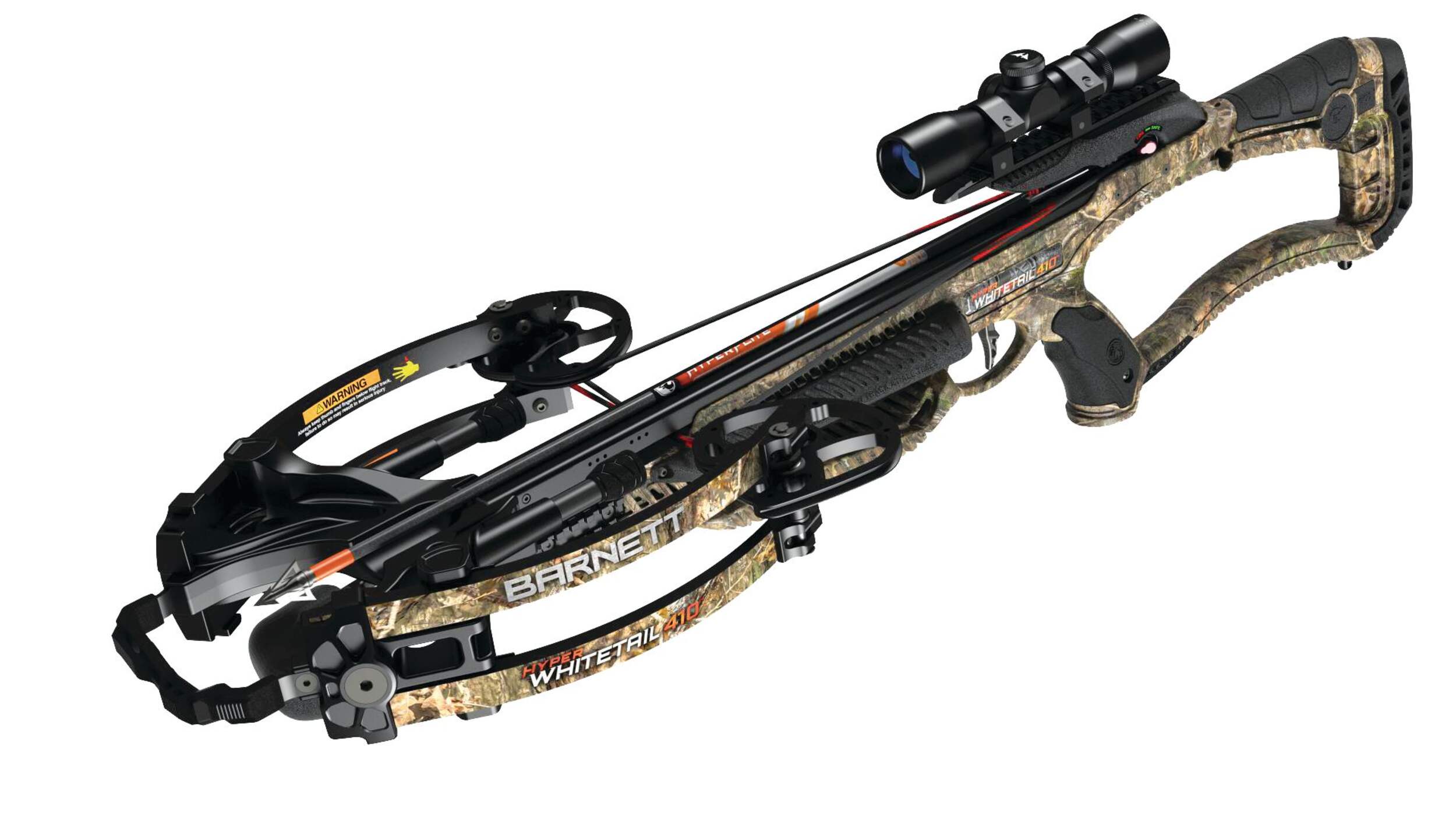 Arbalète Barnett HyperTac 410 Front_Three_Fourths_Angled_Left