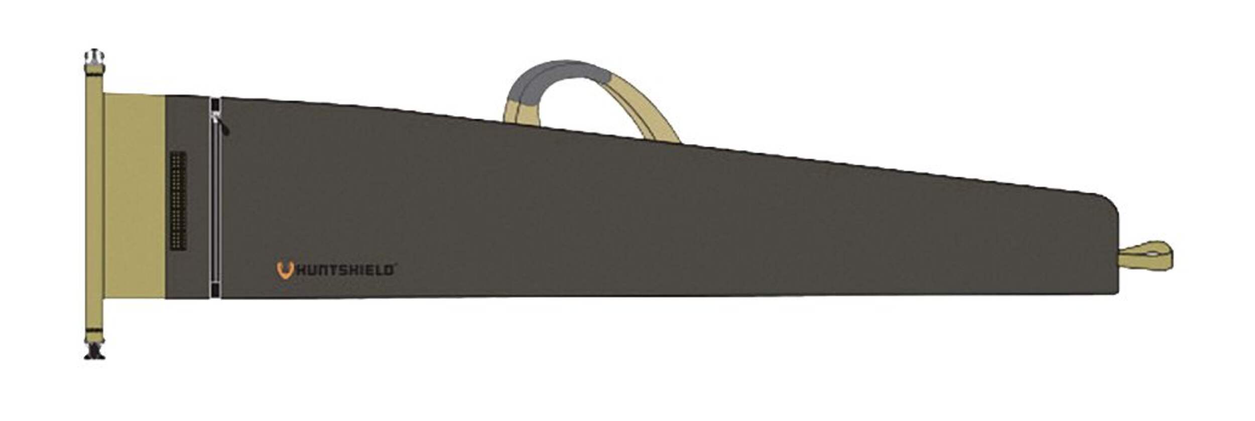 Huntshield Realtree Timber Floating Shotgun Carrying Case, 54-in Front_Flat