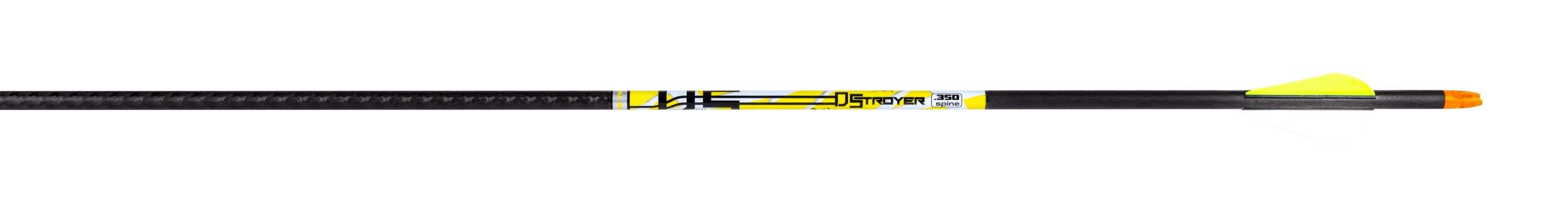 Carbon Express D-Stroyer 400 Arrows, 6-pk Overhead_Flat
