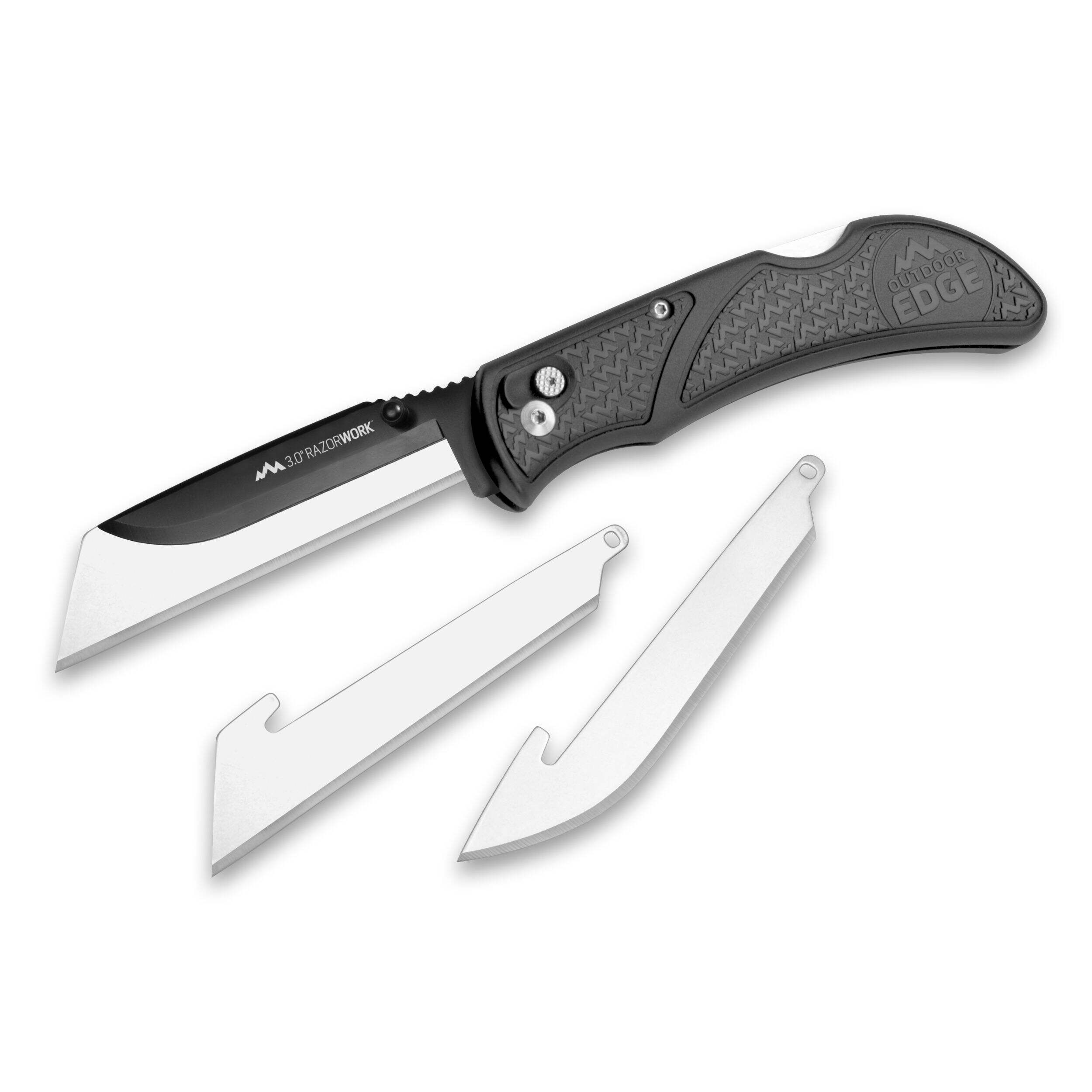 Outdoor Edge RazorSafe Utility Blade Pack, 3.0-in, 6-pk Composite_or_Mixed
