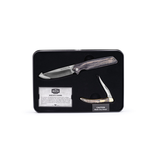 Buck Knife Set in Tin, 2-pk Front_Flat