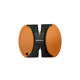 Huntshield 2-Step Pocket Knife Sharpener, Orange Front_Flat