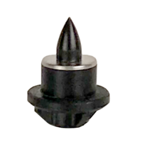Killer Instinct Deadstop Decocking Bolt Tip, Youth/Adults, Poly/Plastic, Black Front_Flat