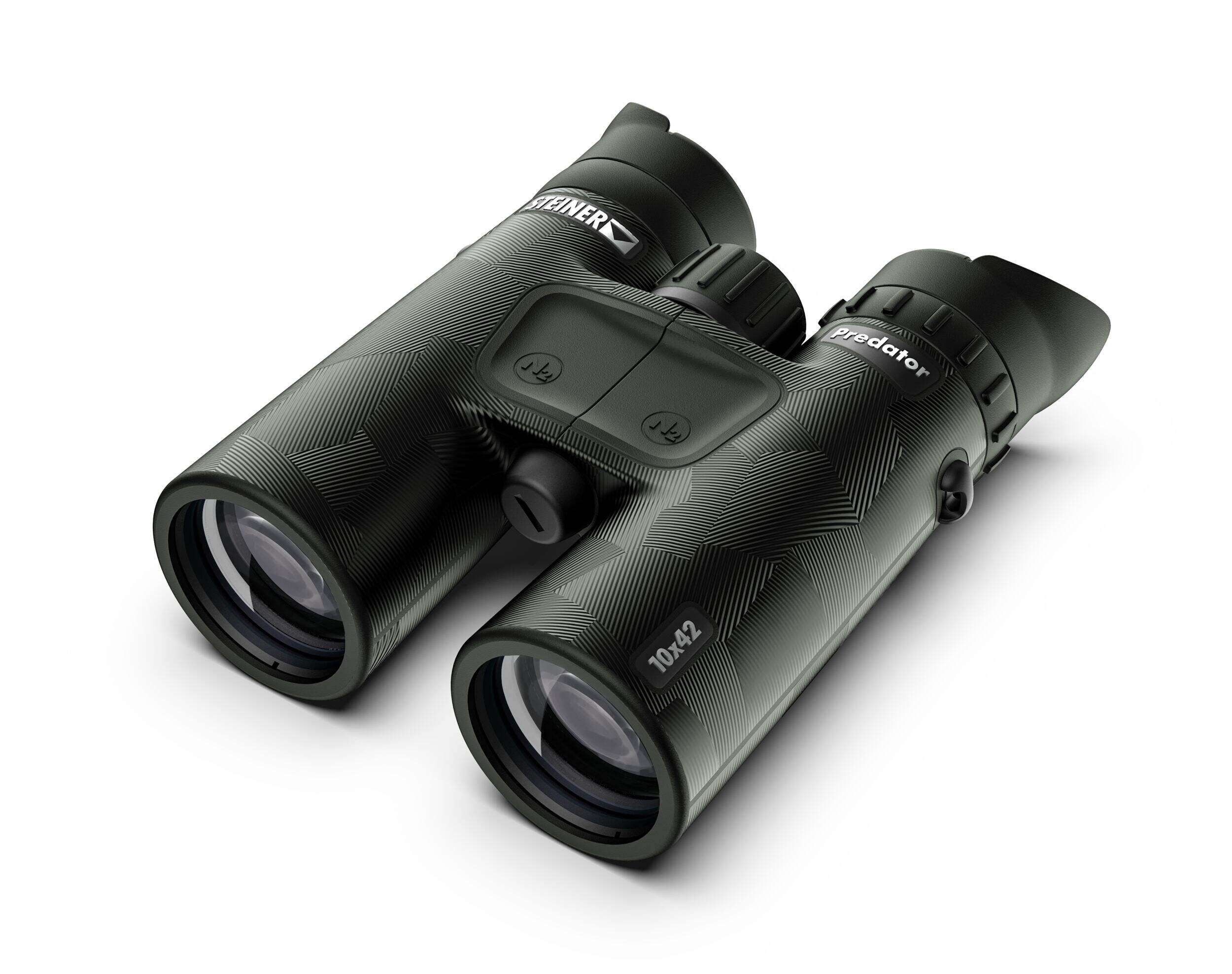 Steiner Predator Binoculars 10x42mm Front_Three_Fourths_Angled_Left