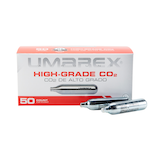 Umarex High-Grade 12g CO2 Cylinders for CO2-Powered Airguns, 50-pk Front_Elevated
