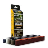 Work Sharp Direct Replacement Abrasive Belt Kit for Work Sharp Electric Ken Onion Sharpener Front_Three_Fourths_Angled_Right