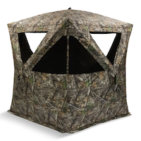 Rhino 500 5-Sided See Through Portable 3 Person Hunting Blind/Tent, RealTree Edge Camo, 90 x 90-in