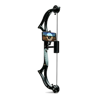 Accubow Nano Ambidextrous Archery/Bowhunting Practice System, Poly/Plastic, Black