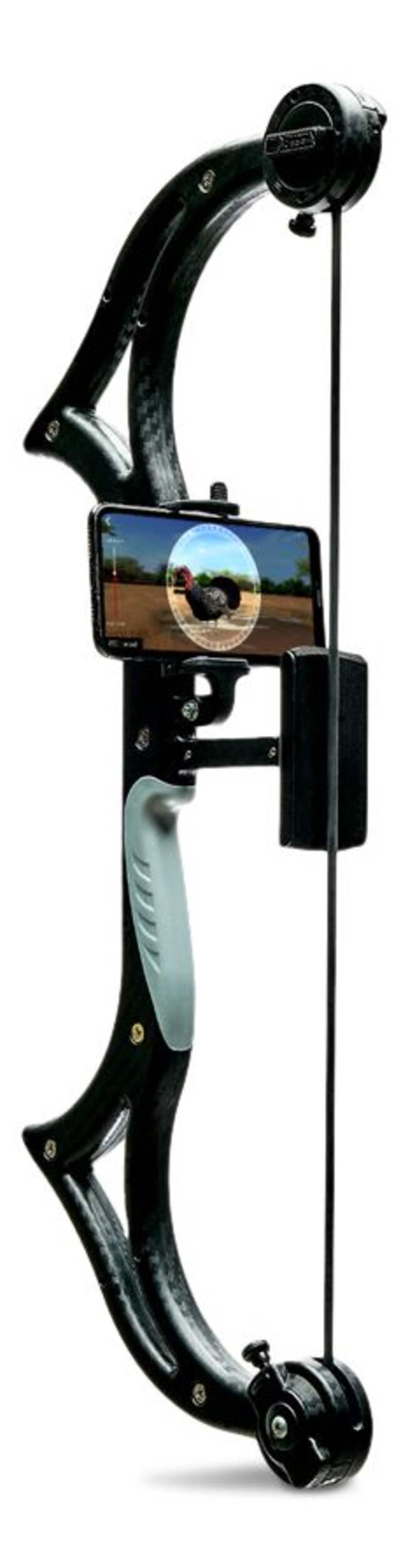 Accubow Nano Ambidextrous Archery/Bowhunting Practice System, Poly/Plastic, Black Side_Left