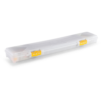 Étui à flèches et carreaux de protection compact Bowmax pour équipement de tir à l'arc, blanc