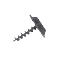 Hawk Lightweight Hunting Camera Stakeout System, Metal, Black Front_Three_Fourths_Angled_Left