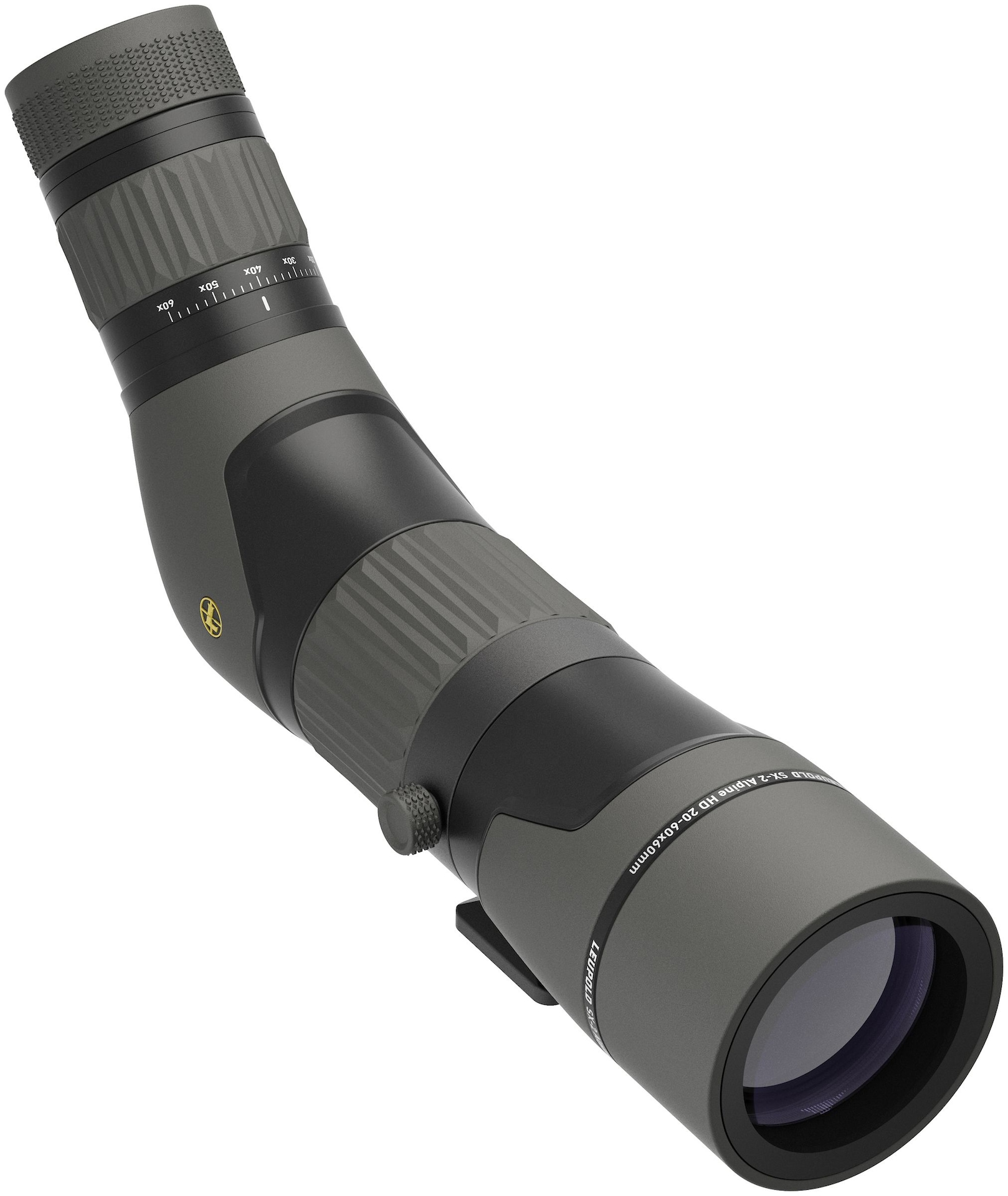 Leupold SX™2 Alpine® HD Angled Spotting Scope, Black, 2060x60mm