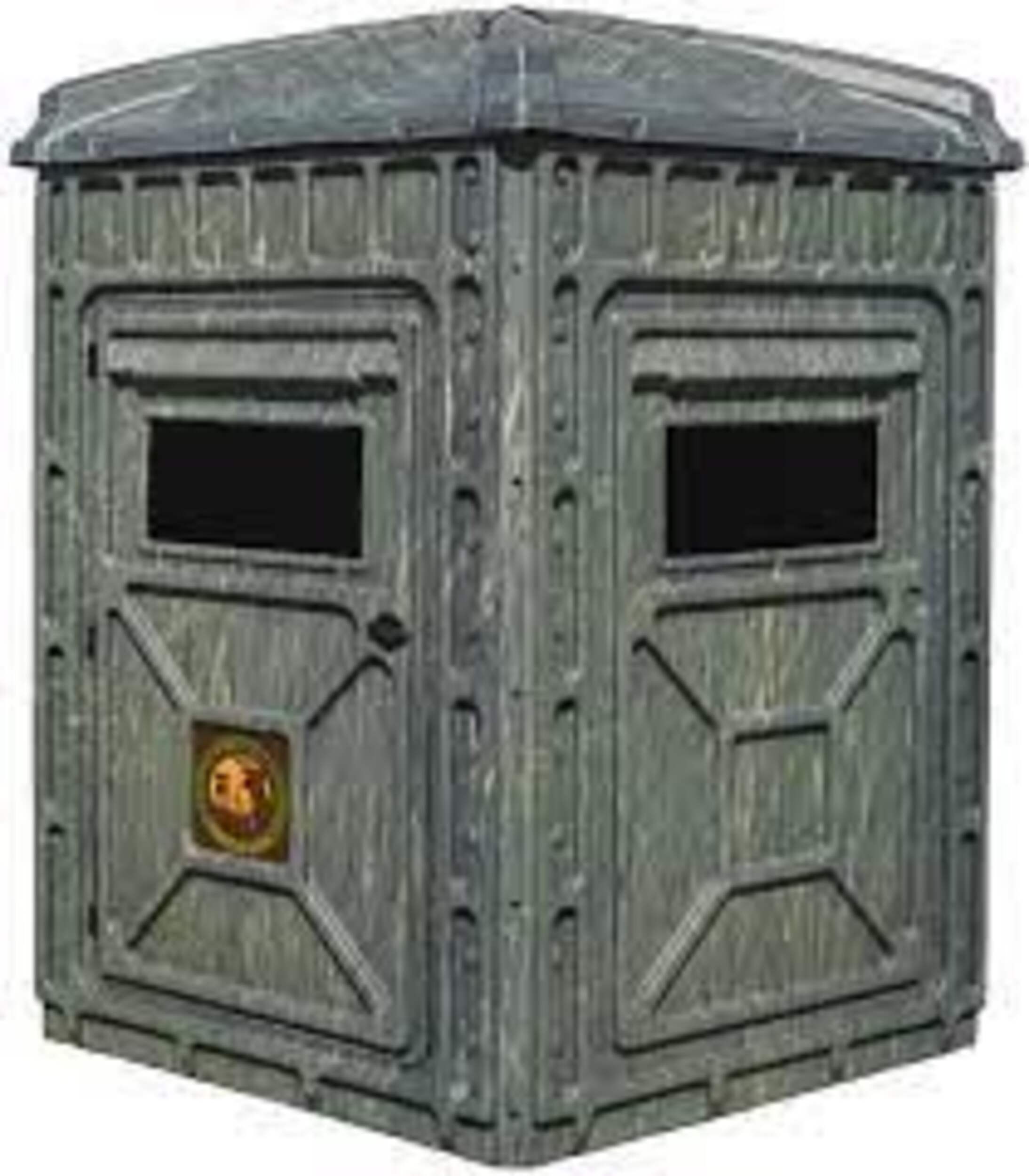 KL Industries Outta Site® Portable 5-Sided Hard Sided Hunting Blind Front_Three_Fourths_Angled_Left