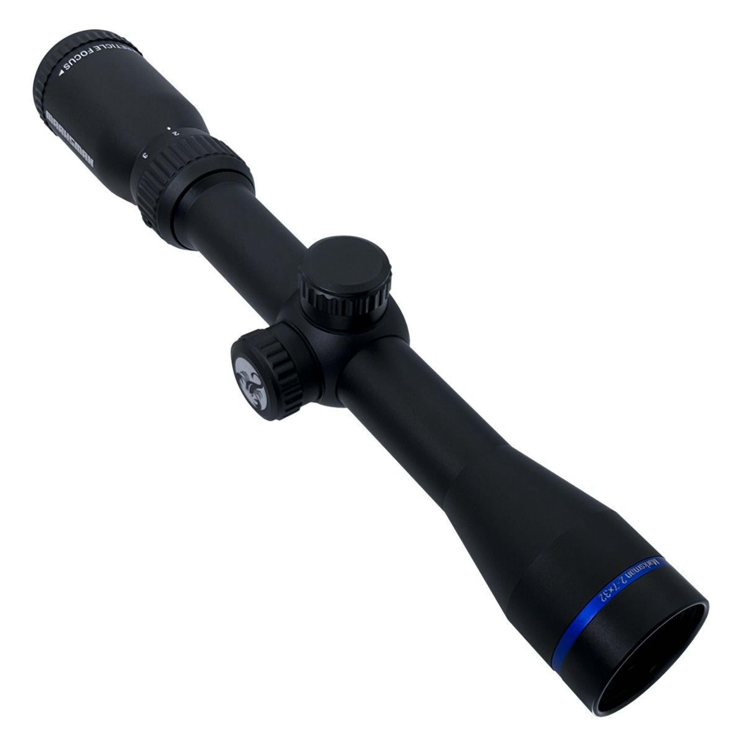 Marksman Compact 135-BMK 2-7x32 CRM-BI Riflescope Front_Three_Fourths_Angled_Right