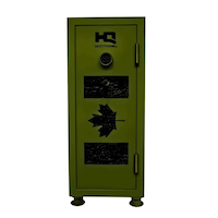 HQ Outfitters 24-Gun  Safe, Canada Flag, Green