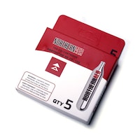 Crosman® 12g CO2 Cylinders for all Crosman® Gas Guns, Rust-Resistant, 5-pack Composite_or_Mixed