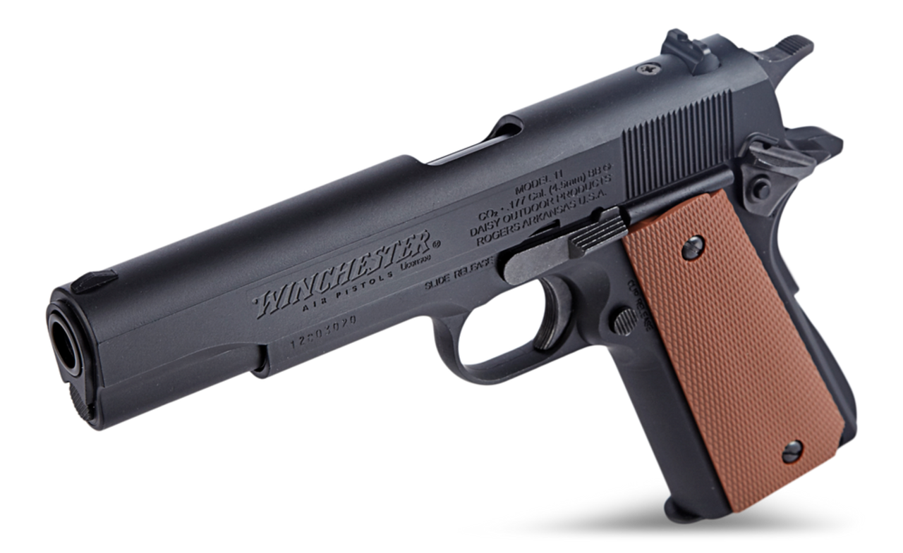 Pistolet à air comprimé CO2 Winchester calibre .177 avec chargeur de 16  balles BB, 410 pi/s