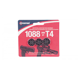 Magazines de rechange pour pistolets Crosman 1088 et T4 comprenant 3 cylindres de 8 plombs Front_Flat