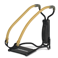 Marksman Tempest Slingshot with Wrist Support for Comfort, Accuracy and Power Back_Angled_Right