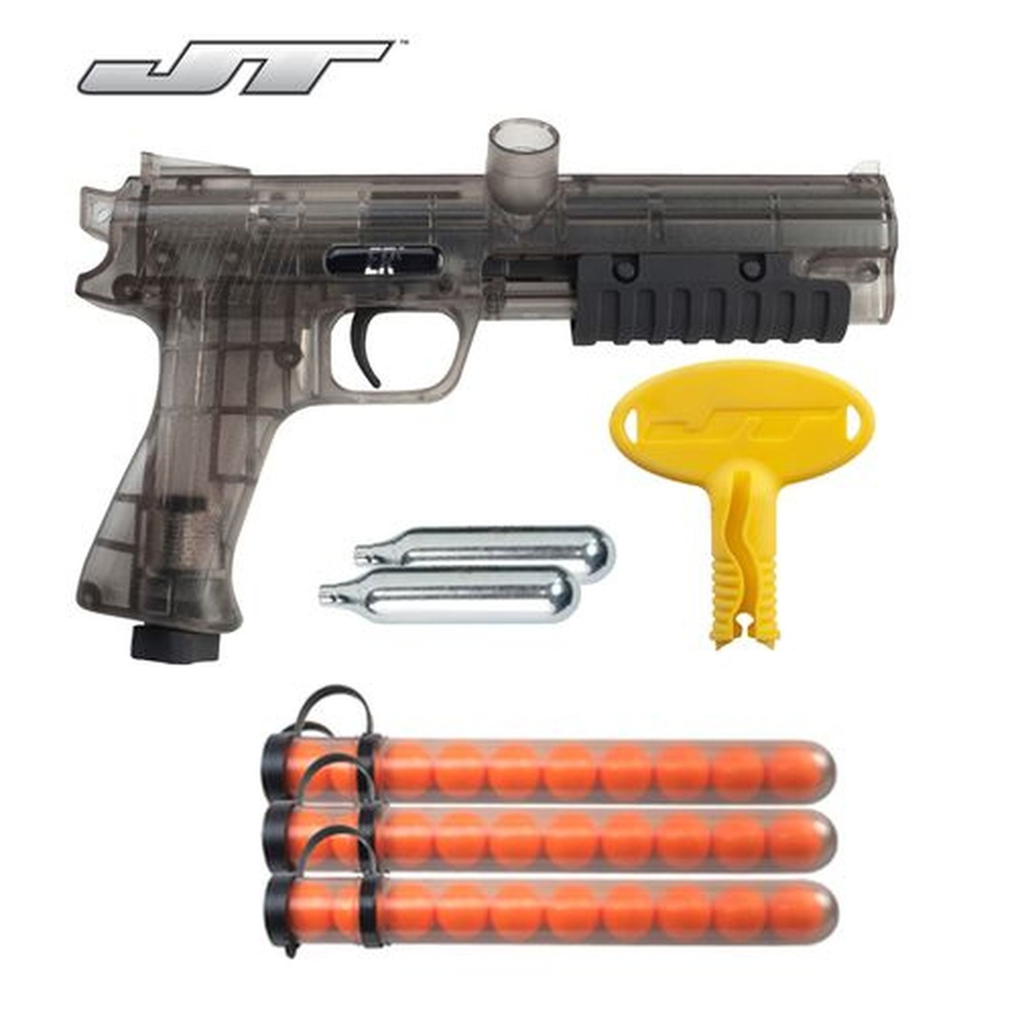 JT ER2 Paintball Pistol Marker Kit Incl. Marker, Paintballs and