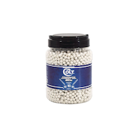 Colt 0.2-g Premium Airsoft BB Ammunition for Air Soft Guns, 5000-ct, White Front_Elevated