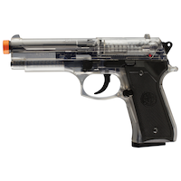 Beretta M92 FS Spring Powered Airsoft Pistol, 260 FPS, 8.5-in Side_Left