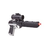 Crosman® Ghost Mayhem Spring Powered Airsoft Pistol with 6mm Caliber, 240 FPS Front_Angled_Right
