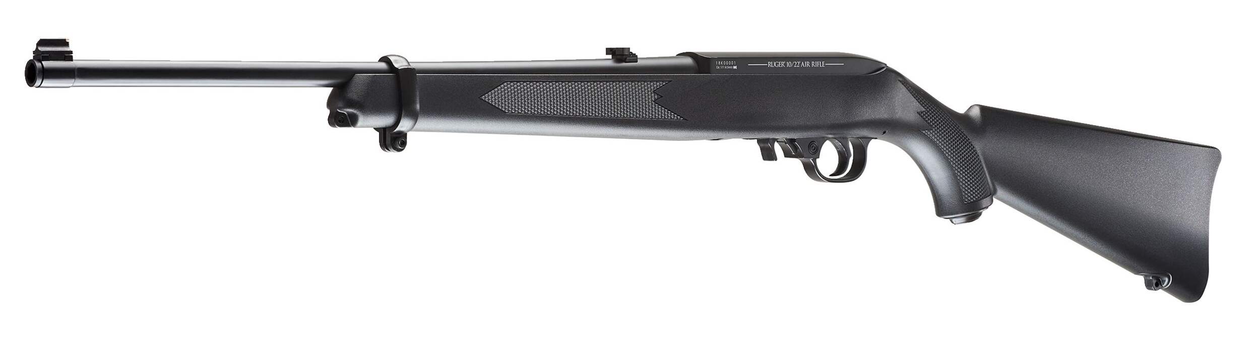 Ruger 10/22 Air Rifle Combo Kit, Includes Cartridges, Magazines, Targets, 450 FPS Side_Left