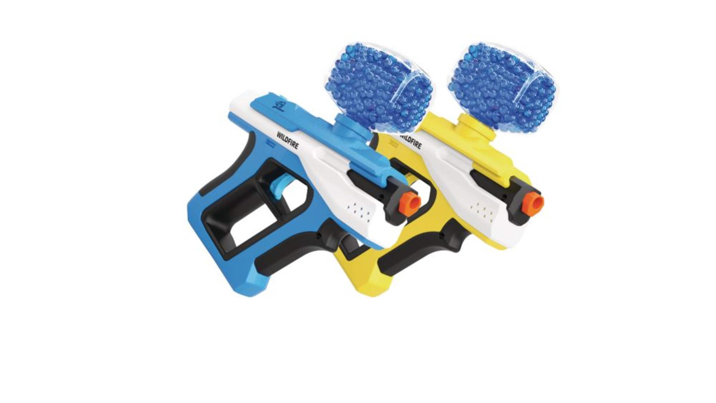 Fusils ambidextres Crossman Wildfire Gelbee, 2 pièces, plastique, bleus Front_Angled_Right