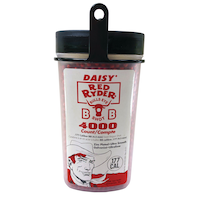 Balles BB Daisy Red Ryder Bullseye, 4 000 pièces, pistolet à air comprimé, galvanisées, rouges Front_Flat
