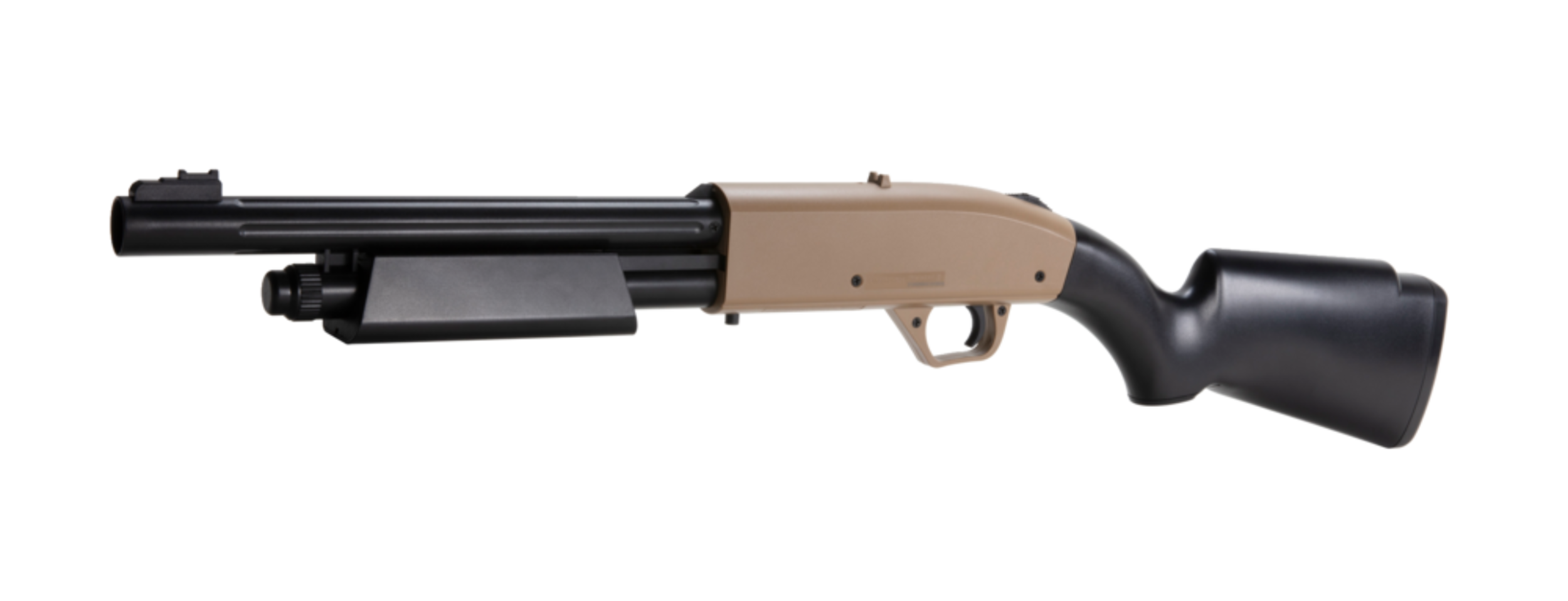 Umarex NXG Pump Shot BB Gun, Single Shot Pump Action, Plastic, Multi-Colour Front_Three_Fourths_Angled_Left