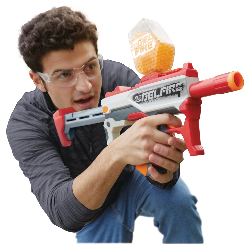 Nerf Pro Gelfire Blaster Galaxy Mythic, Full/Semiauto, Plastic, Multi