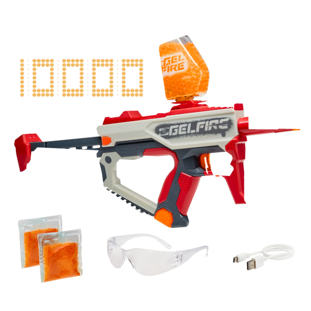 Nerf Pro Gelfire Blaster Galaxy Mythic, Full/Semi-auto, Plastic, Multi ...