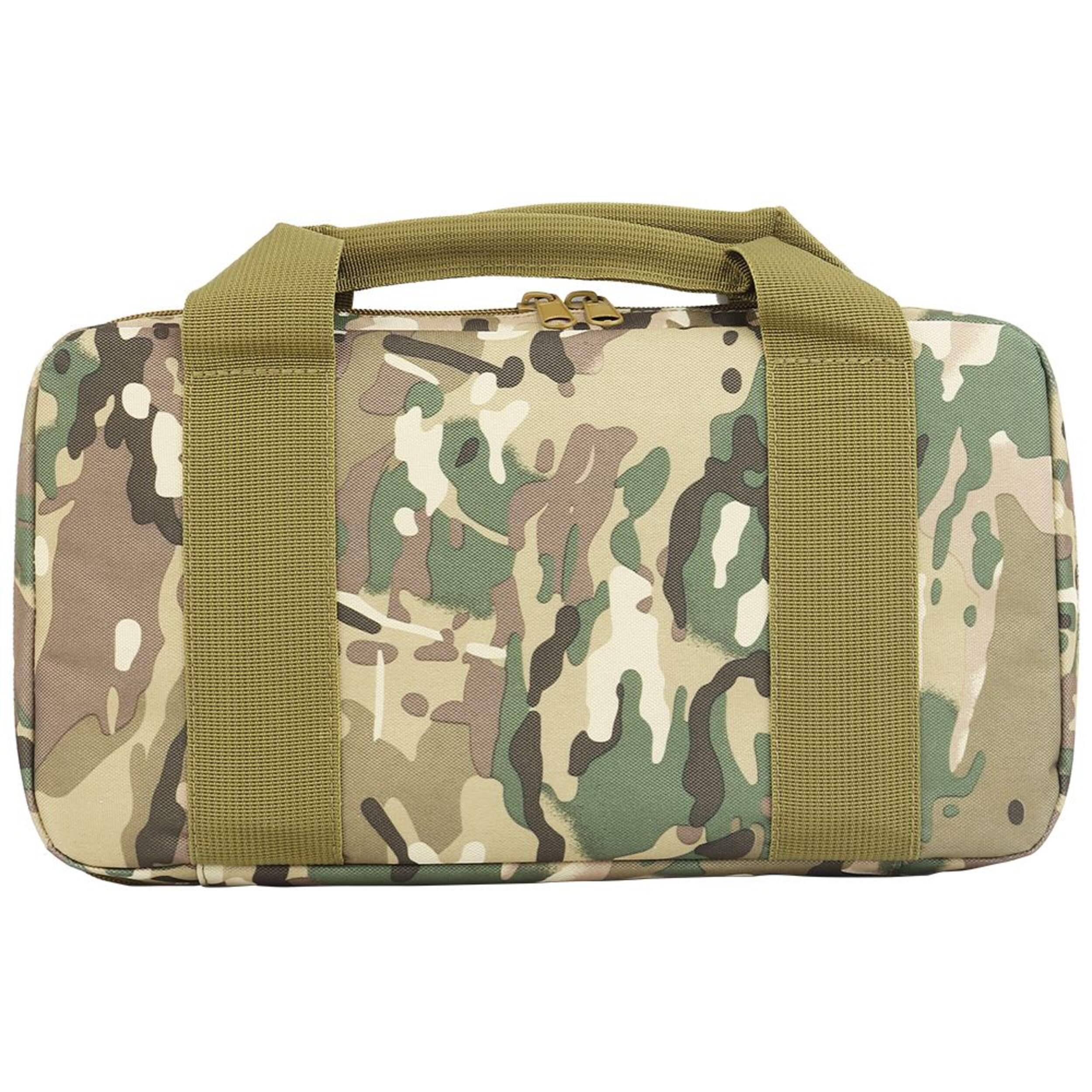 Beeman 6128CP Laser Cut MOLLE Gun Bag - Multicam Front_Flat