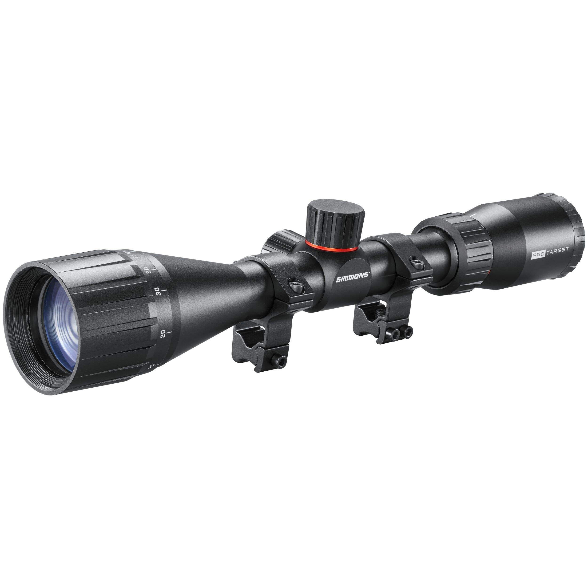 Lunette visée carabine air comp Simmons Pro Target 3-9x40mm Front_Three_Fourths_Angled_Left