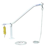 Dock Edge Dolphin™ Wake Watcher Boat Mooring System Lines and Hardware, 3500-lb Back_Angled_Left