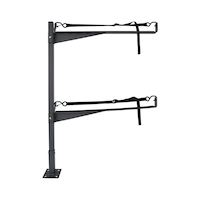 Dock Edge Dolphin¿ Kayak & Stand Up Paddle Board Rack, Black, 32-in