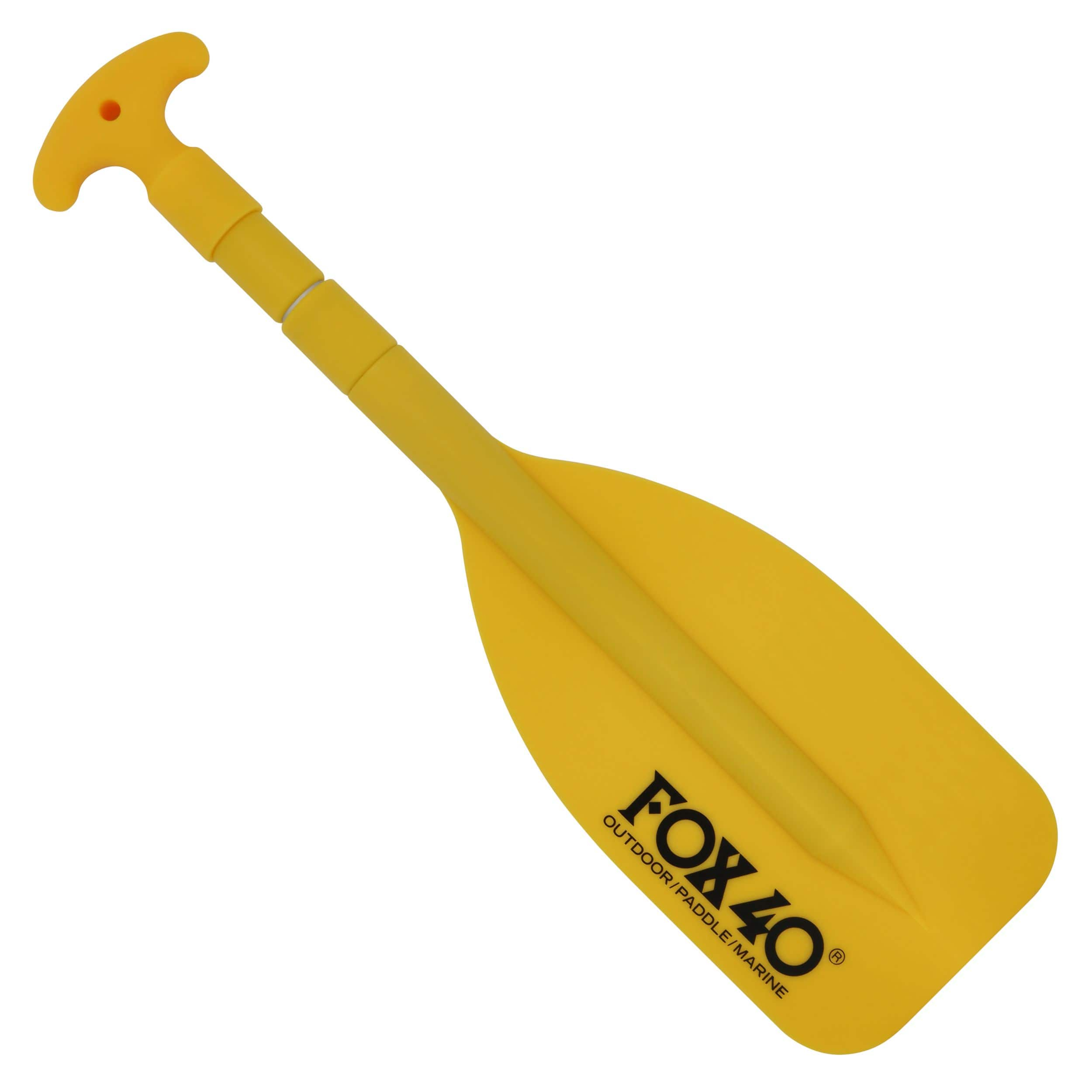 Fox 40 Adjustable Telescopic Mini Paddle with Hook Yellow 21