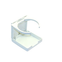 Invincible Marine Folding Boat Drink Cup Holder, White