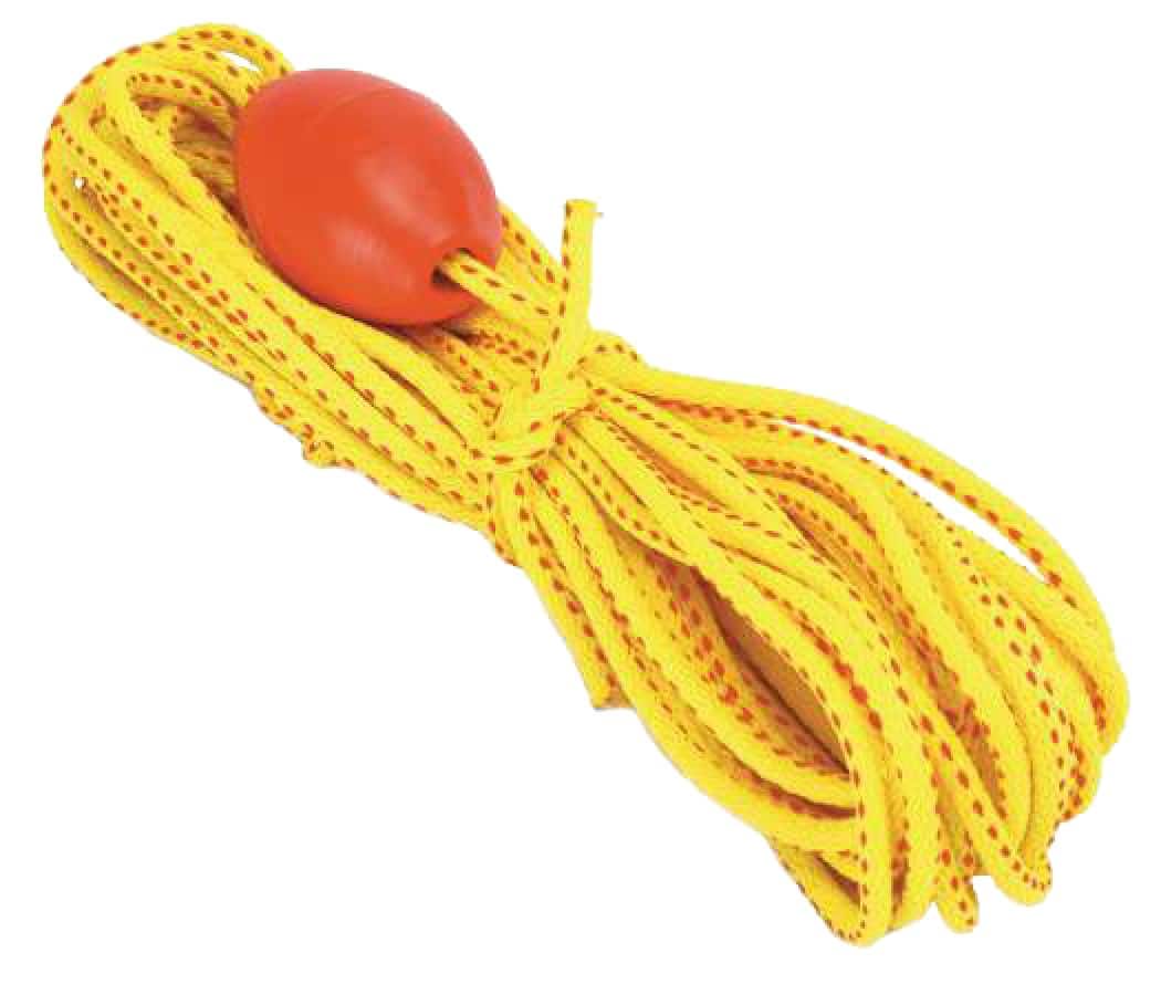 Fox 40 Boat Rope & Float, Yellow, 50-ft