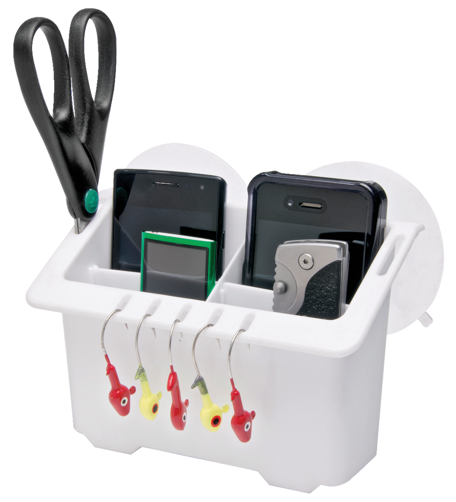 Shoreline Marine Electronics Caddy with Suction Cups, 6 W x 3½ D x 4½