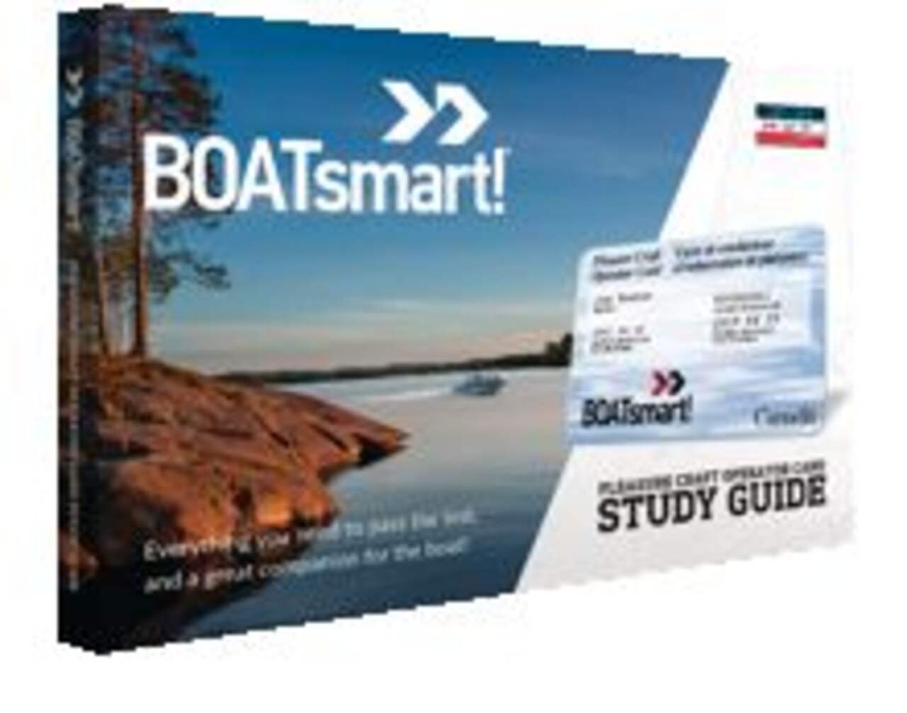 BOATsmart!® Canadian Boating Licence Study Guide, English & French