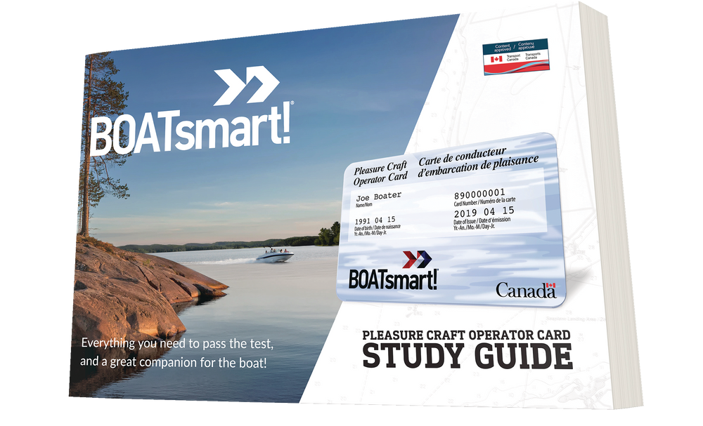 BOATsmart!® Canadian Boating Licence Study Guide, English & French