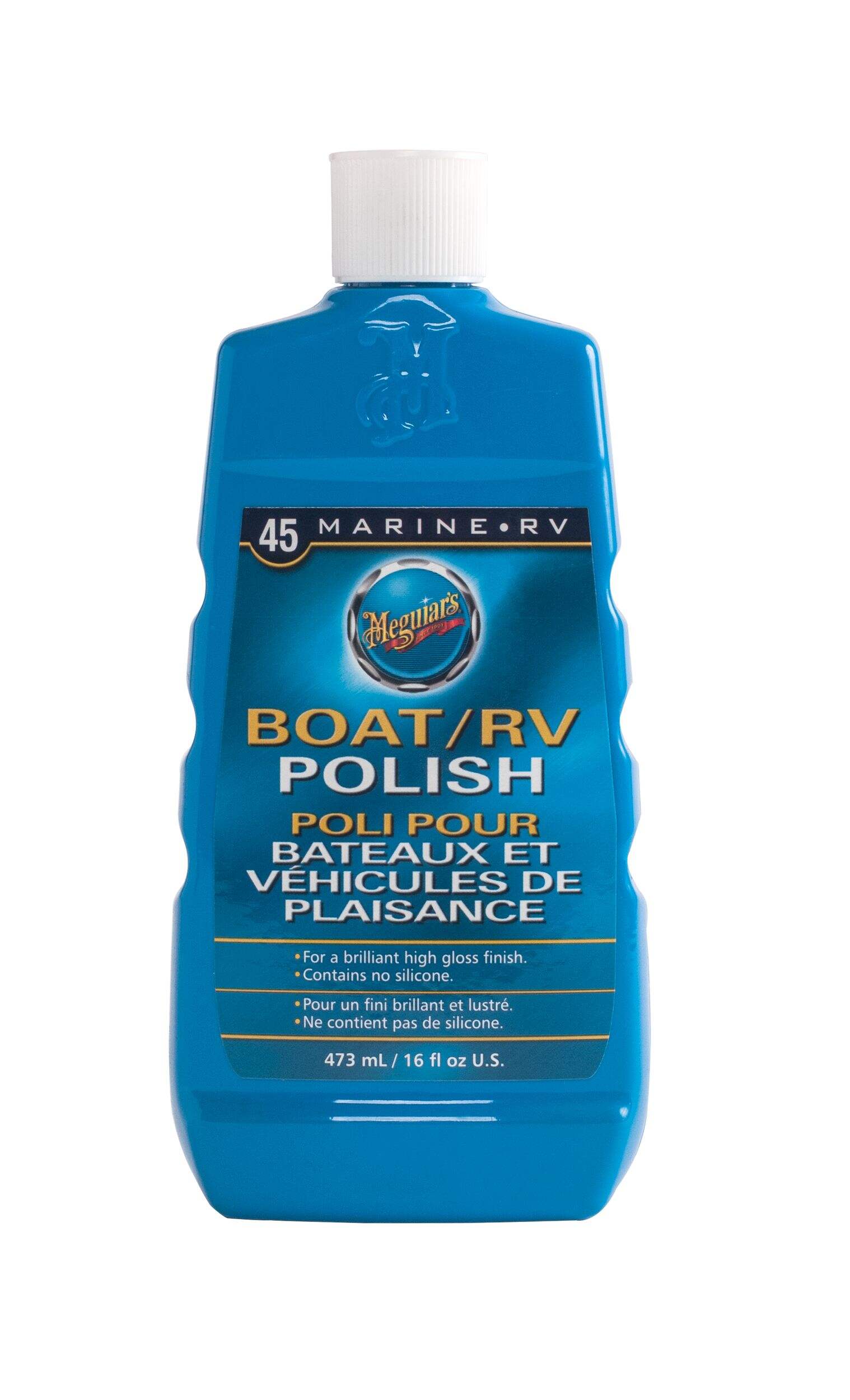 Meguiar's Boat/RV Polish & Gloss Enhancer, 473-mL Front_Flat