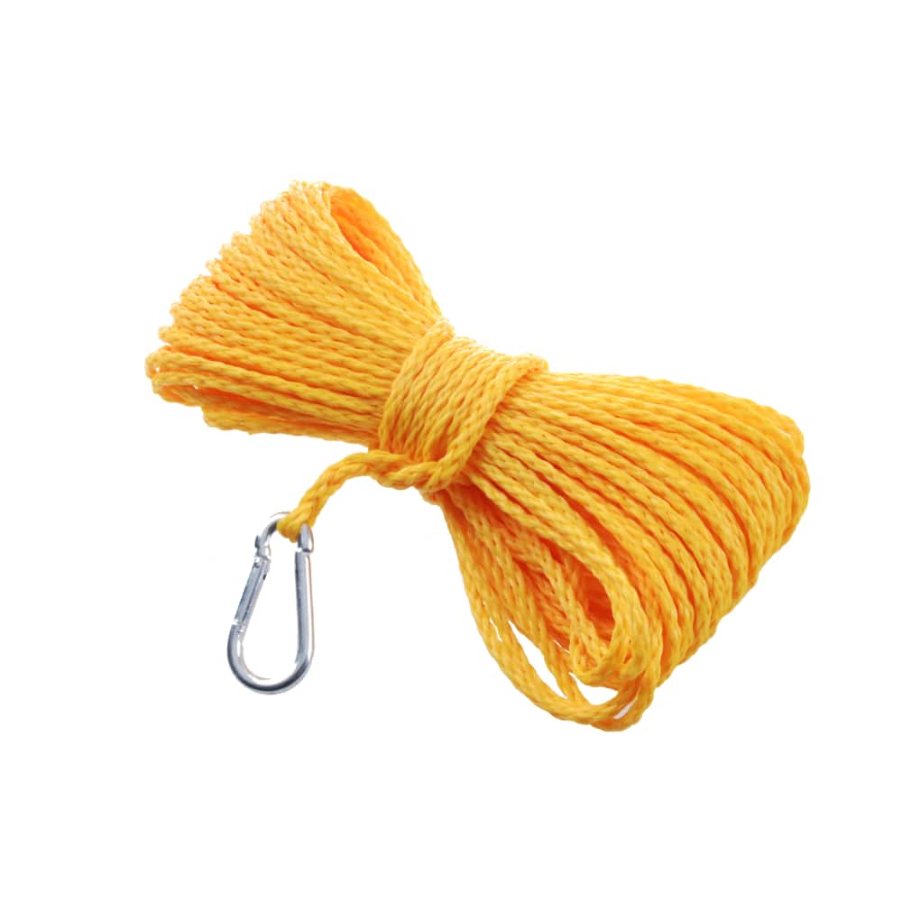 Blueline Polypropylene Anchor Line/Rope, Yellow, Assorted Sizes