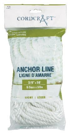 Blueline Nylon Anchor Line, Twisted, 3/8-in, 50 Feet | Canadian Tire