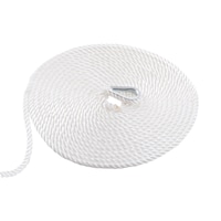 Blueline Nylon Anchor Line, Twisted, 3/8-in, 100-ft